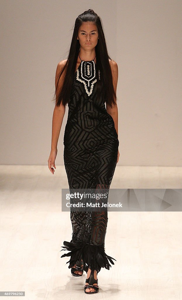 Ixiah - Runway - Mercedes-Benz Fashion Week Australia 2015