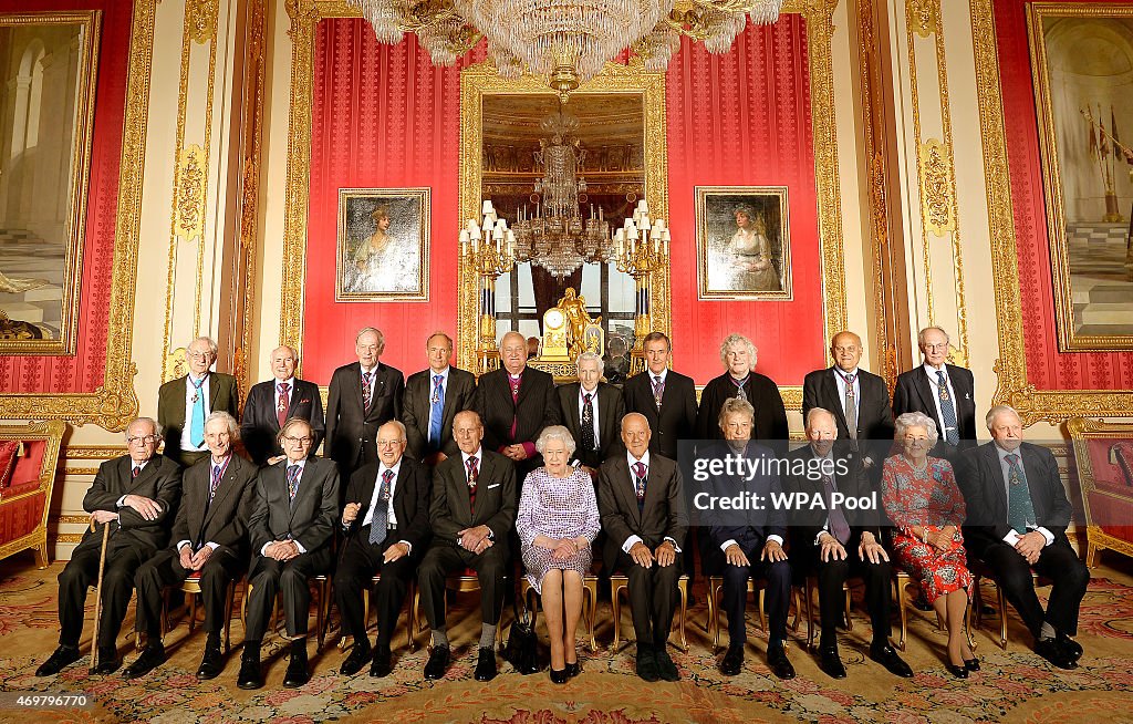 Order Of Merit Reception At Windsor Castle