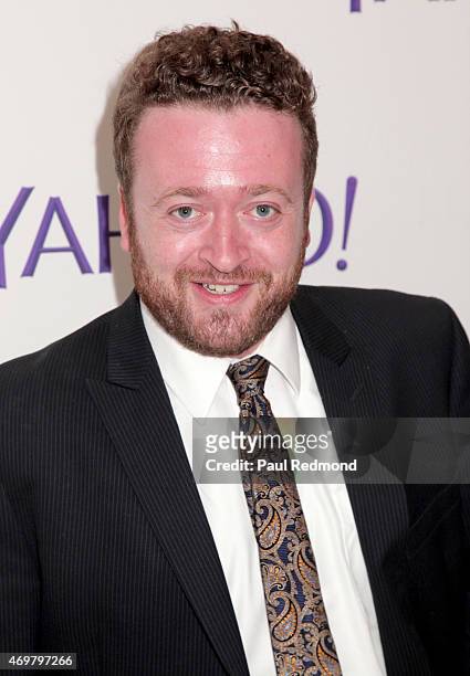 Actor Neil Casey arriving at Paul Feig's new show launch party for "Other Space" at The London on April 14, 2015 in West Hollywood, California.