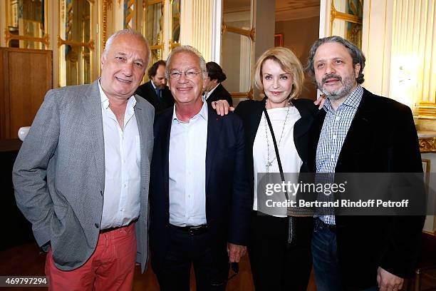 Nominated for "Moliere du Comedien dans spectacle de Theatre Prive" with "Deux Hommes tout nus", Francois Berleand, Stage Director of Nominated for...