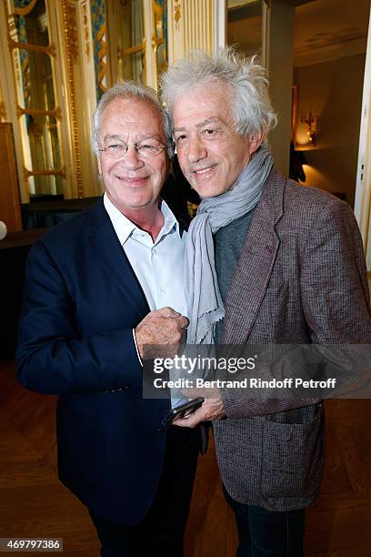 Stage Director of Nominated for "Moliere de la Comedie", "Un Diner d'Adieu", Bernard Murat and Stage Dirctor of Nominated for "Moliere de la...