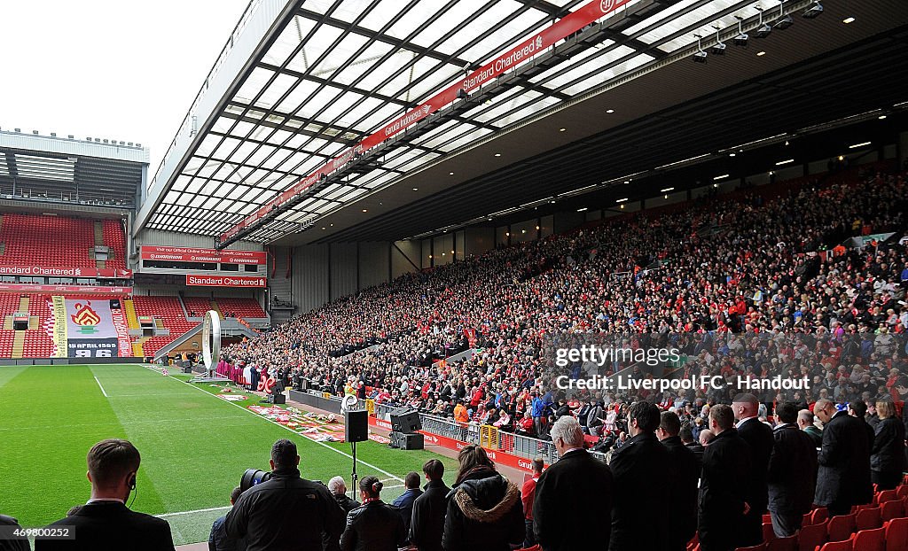 Hillsborough Anniversary Memorial Service