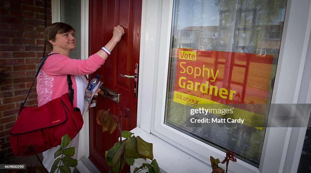 Canvassing With RAF Veteran And Labour Candidate Sophy Gardner