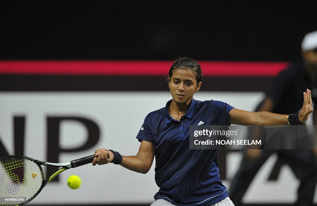 TENNIS-FEDCUP-IND-PAK