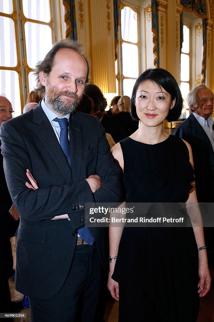 Reception At The Ministry Of Culture In Honor Of The Nominated To Molieres 2015 In Paris