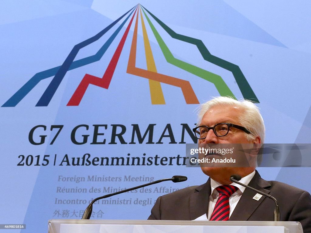 G7 Foreign Ministers Meeting in Germany