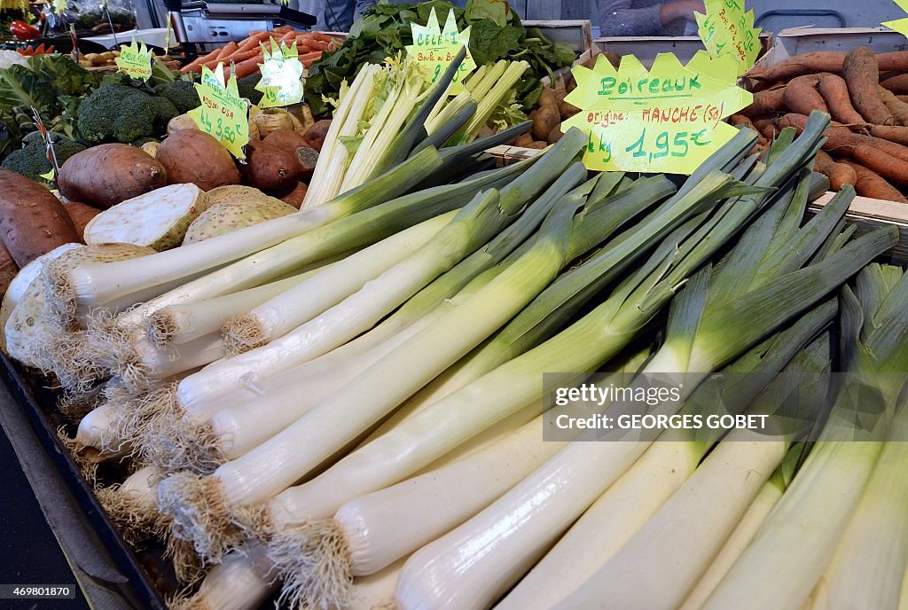 FRANCE-VEGETABLES-MARKET