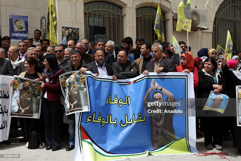 Protest in Ramallah