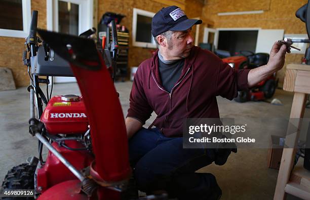 David Wainwright Jr. Runs a small engine repair business. He saw a dramatic increase in business due to the harsh winter.