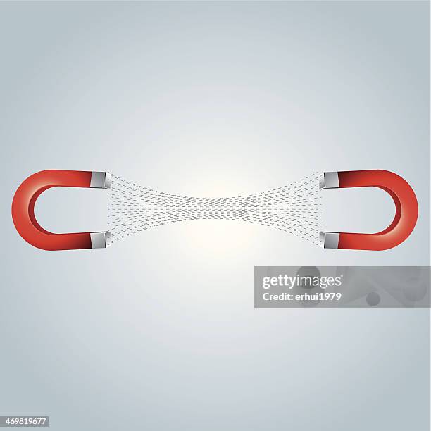 magnet - iron ore stock illustrations