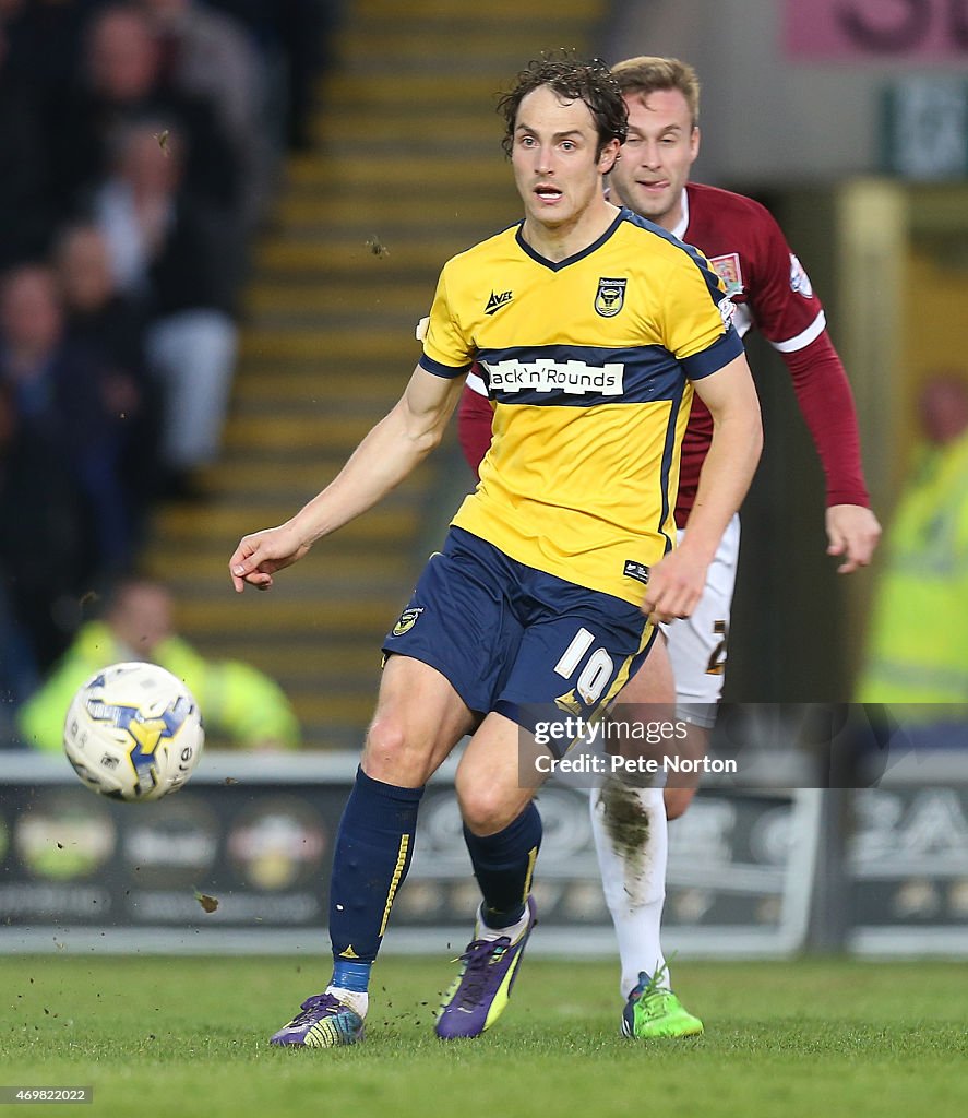 Oxford United v Northampton Town - Sky Bet League Two