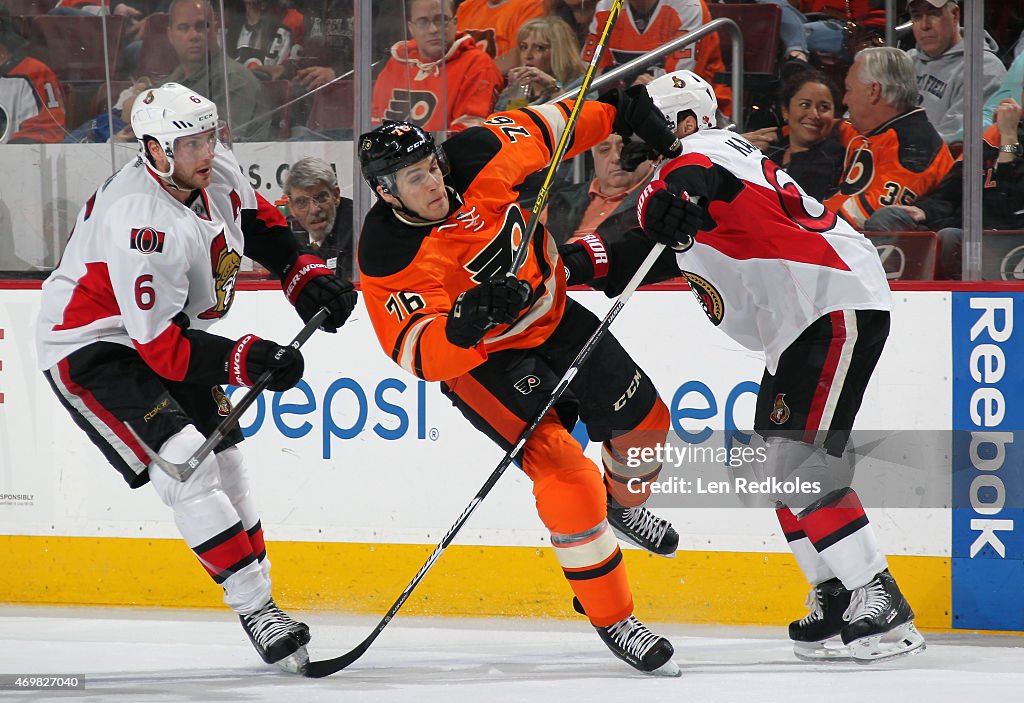 Ottawa Senators v Philadelphia Flyers