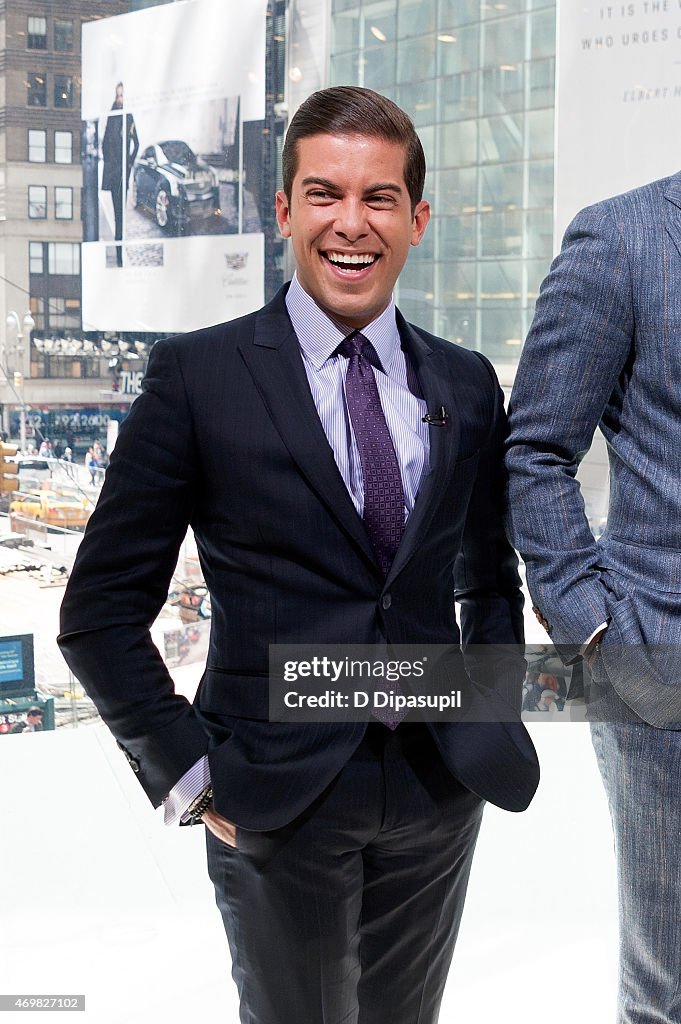 Fredrik Eklund, Ryan Serhant & Luis D. Ortiz Visit "Extra"