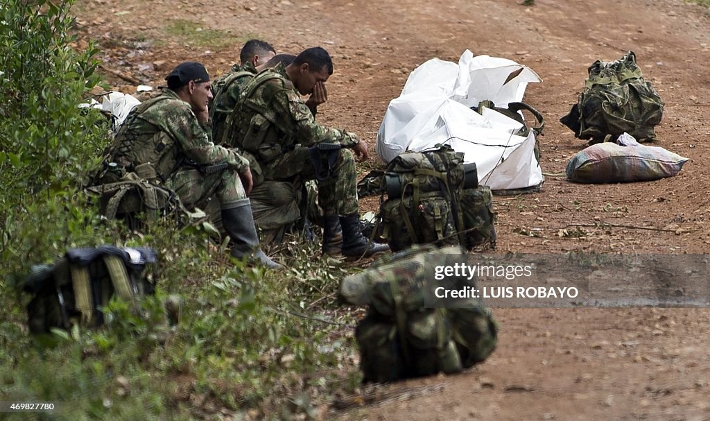 COLOMBIA-ARMY-FARC-ATTACK