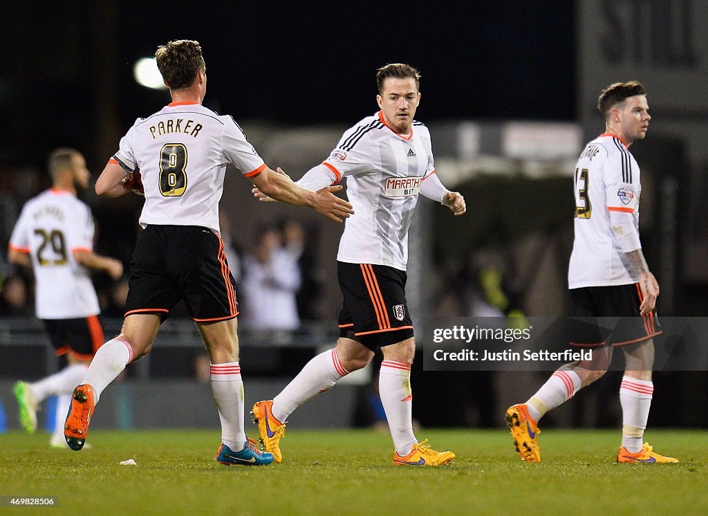 Fulham v Rotherham United - Sky Bet Championship