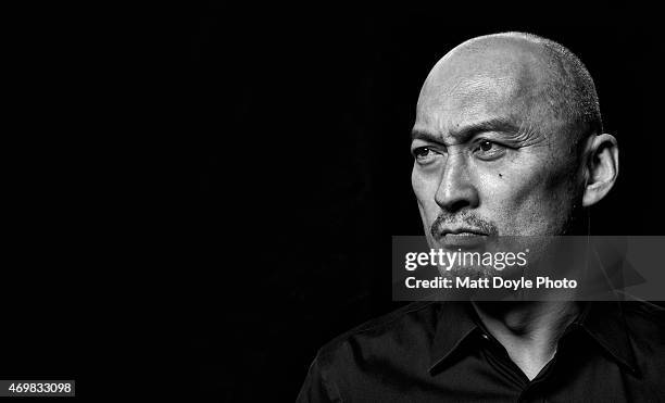 Actor Ken Watanabe is photographed for Back Stage on February 23 in New York City. PUBLISHED IMAGE