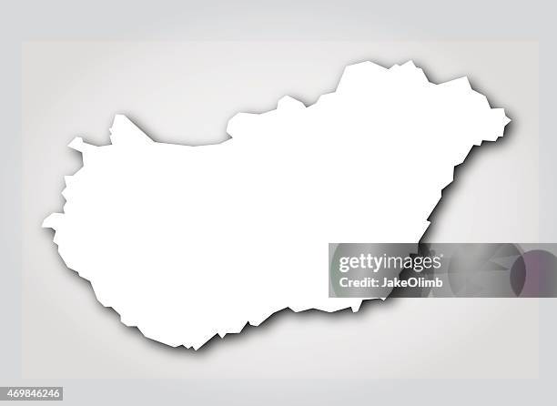 hungary silhouette white - budapest stock illustrations