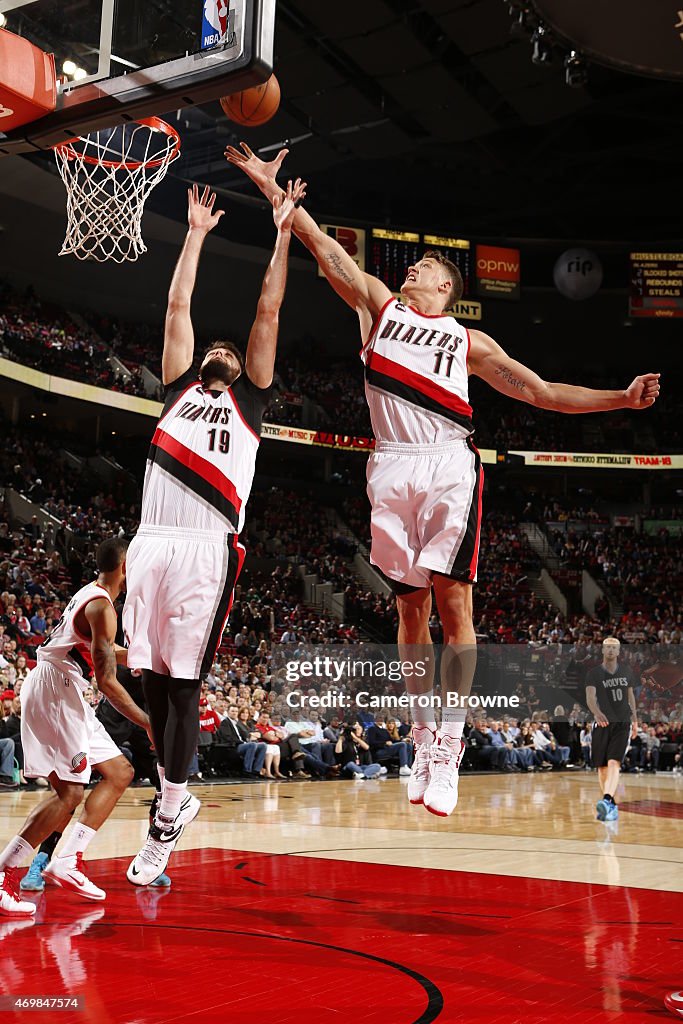 Minnesota Timberwolves v Portland Trail Blazers