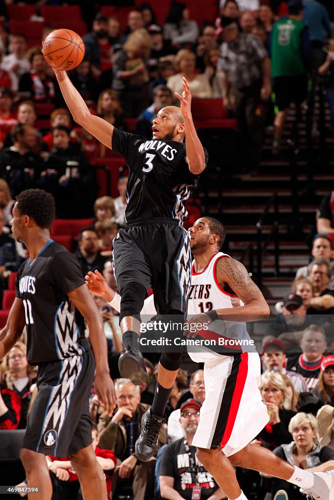 Minnesota Timberwolves v Portland Trail Blazers