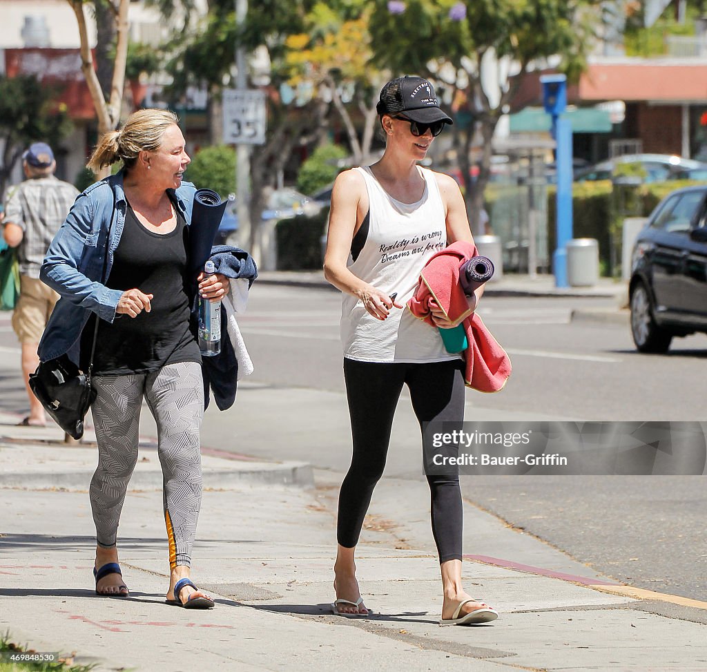 Celebrity Sightings In Los Angeles - April 15, 2015