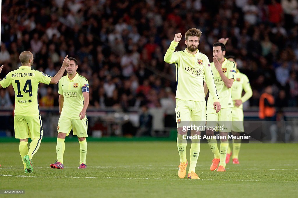 Paris Saint-Germain v FC Barcelona - UEFA Champions League Quarter Final: First Leg