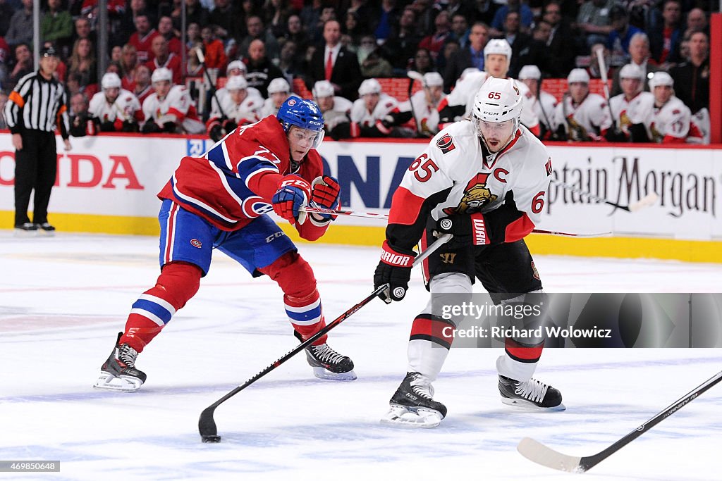 Ottawa Senators v Montreal Canadiens