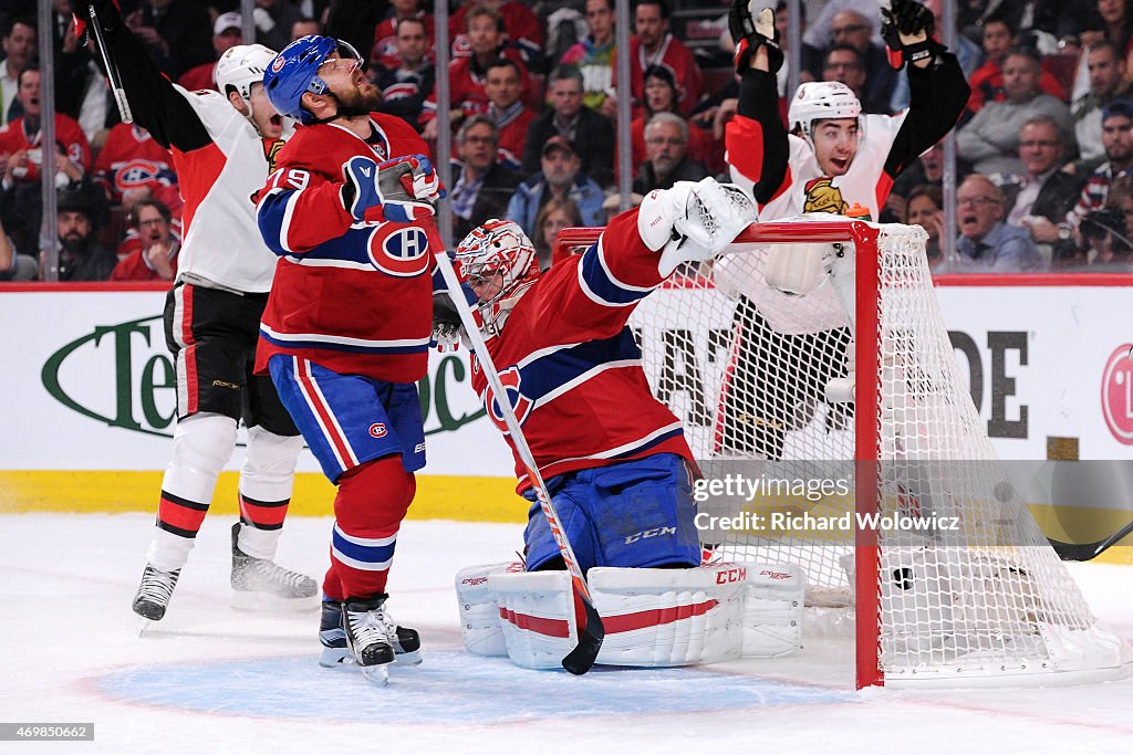 Ottawa Senators v Montreal Canadiens