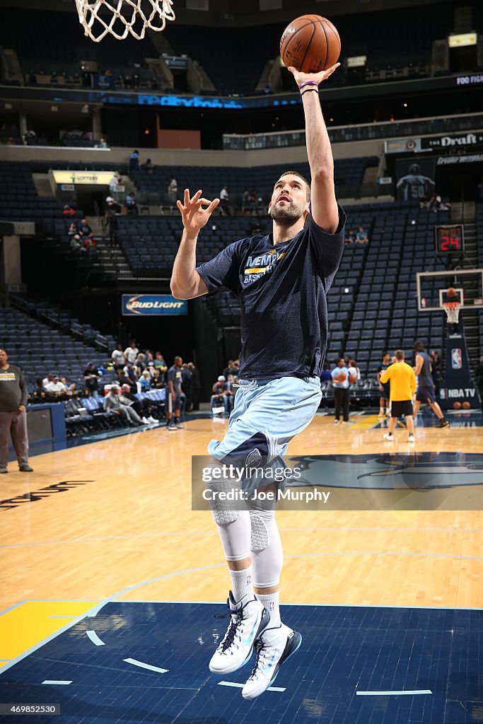 Indiana Pacers v Memphis Grizzlies