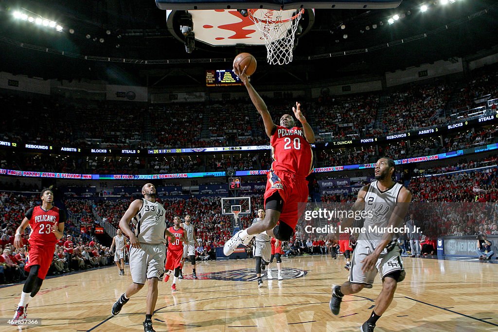 San Antonio Spurs v New Orleans Pelicans