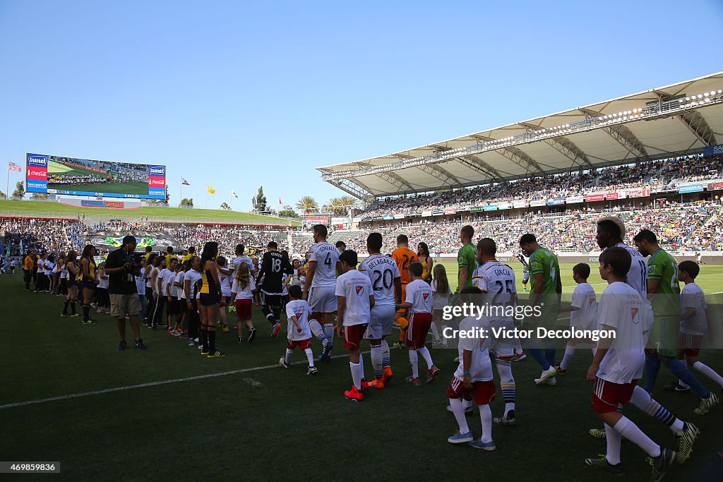 Seattle Sounders v Los Angeles Galaxy