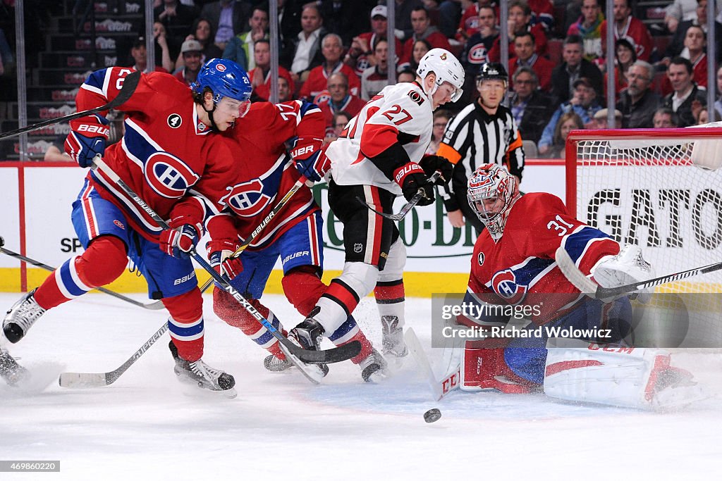 Ottawa Senators v Montreal Canadiens