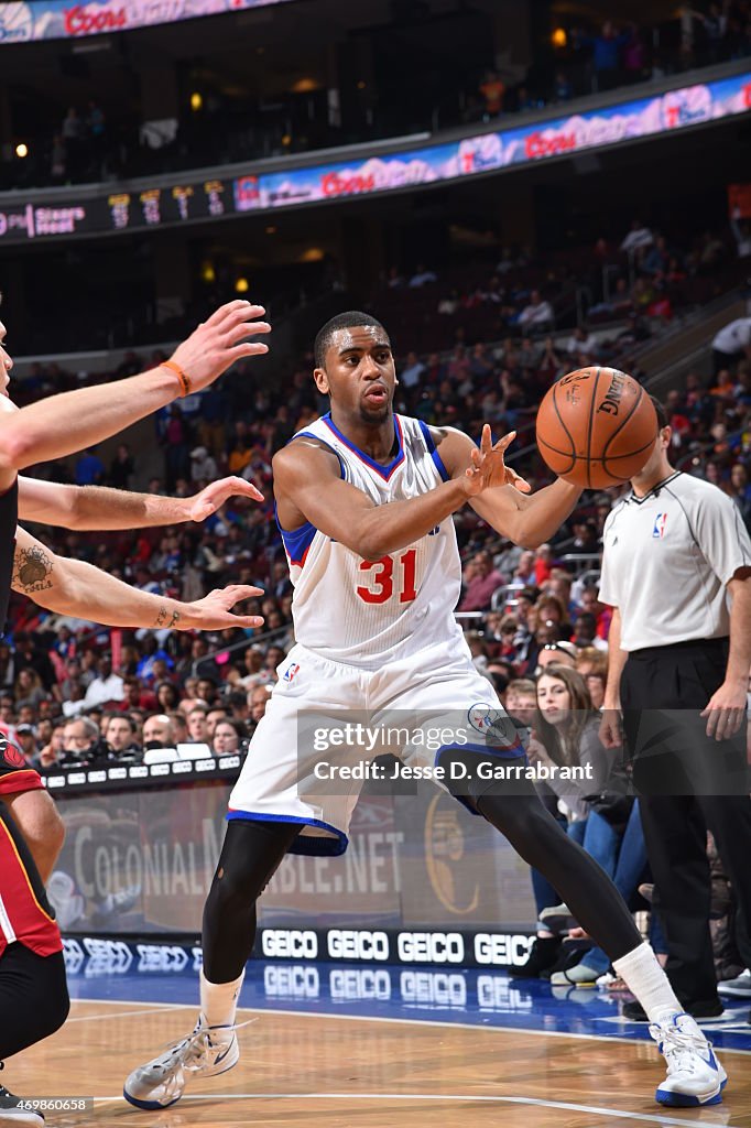 Philadelphia 76ers V Miami Heat