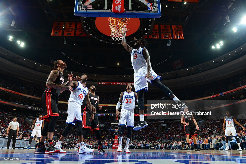 Philadelphia 76ers V Miami Heat