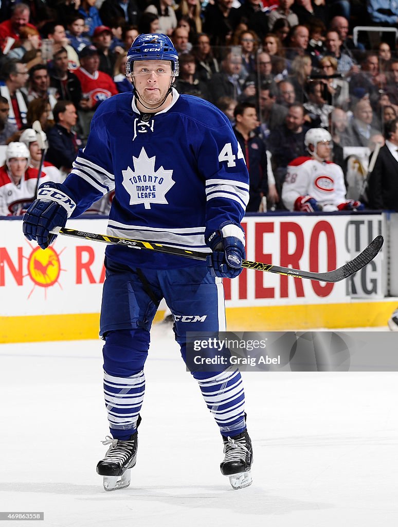 Montreal Canadiens v Toronto Maple Leafs