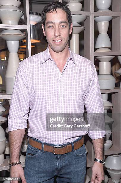 Nicholas Loeb attends The New York Center for Children 20th Anniversary Spring Cocktail Reception at Clement Restaurant at the Peninsula Hotel on...