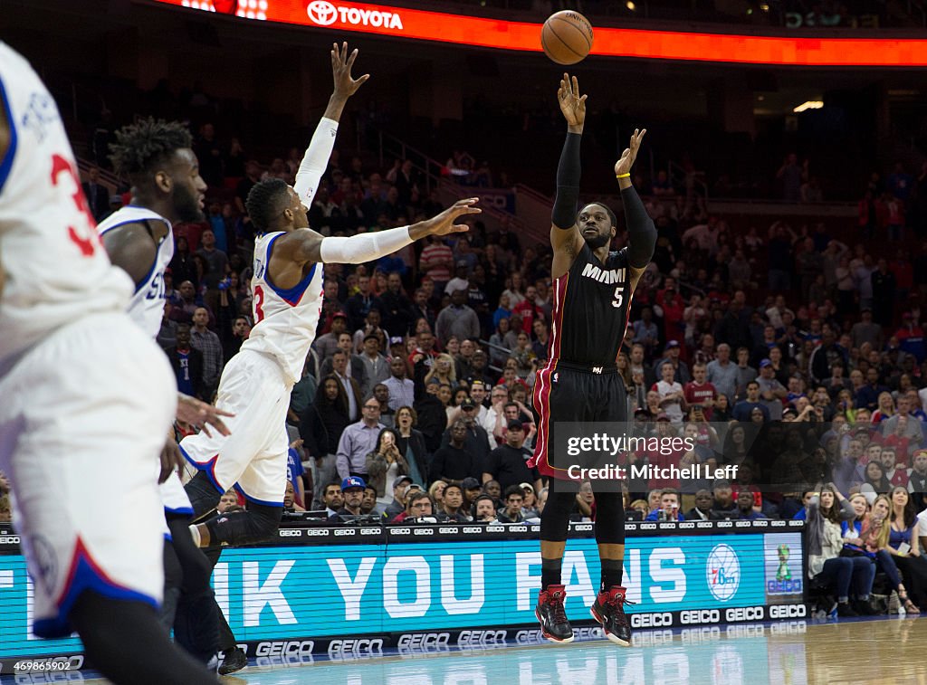 Miami Heat v Philadelphia 76ers