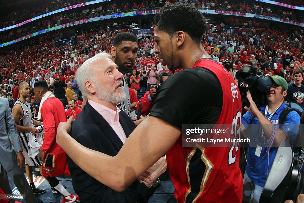 San Antonio Spurs v New Orleans Pelicans