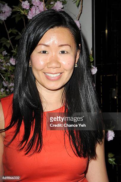 Sharon Kon attends The New York Center For Children 20th Anniversary Spring Cocktail Reception at Clement Restaurant at the Peninsula Hotel on April...