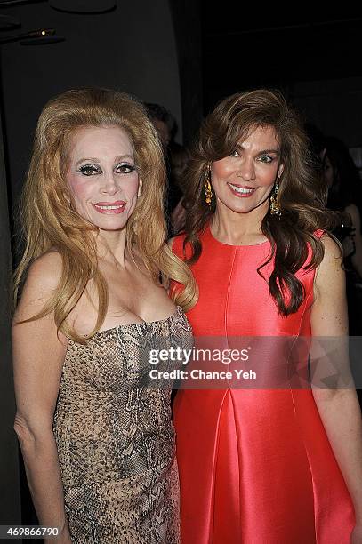 Joy Marks and Lauren Vernon attend The New York Center For Children 20th Anniversary Spring Cocktail Reception at Clement Restaurant at the Peninsula...