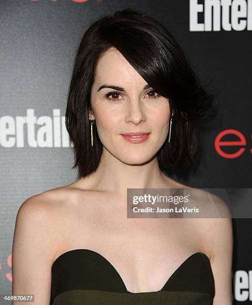 Actress Michelle Dockery attends the Entertainment Weekly SAG Awards pre-party at Chateau Marmont on January 17, 2014 in Los Angeles, California.