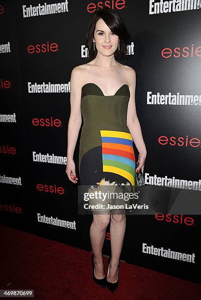 Actress Michelle Dockery attends the Entertainment Weekly SAG Awards pre-party at Chateau Marmont on January 17, 2014 in Los Angeles, California.