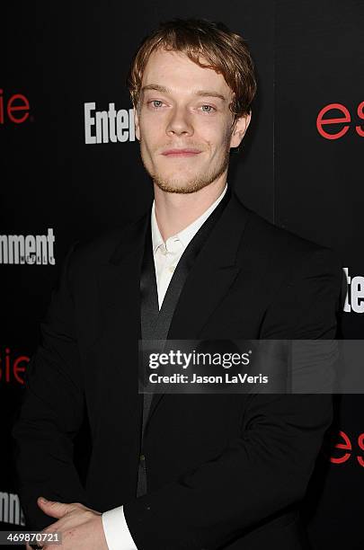 Actor Alfie Allen attends the Entertainment Weekly SAG Awards pre-party at Chateau Marmont on January 17, 2014 in Los Angeles, California.