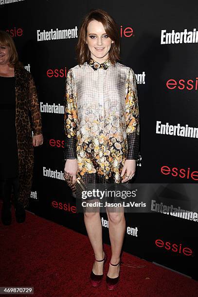 Actress Sophie McShera attends the Entertainment Weekly SAG Awards pre-party at Chateau Marmont on January 17, 2014 in Los Angeles, California.