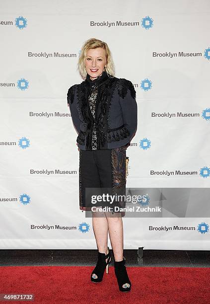 Cindy Sherman attends the 5th Annual Brooklyn Artists Ball at Brooklyn Museum on April 15, 2015 in New York City.