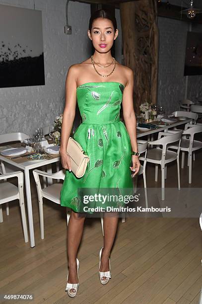 Singer Sumire Matsubara attends the 2015 Tiffany Blue Book dinner on April 15, 2015 in New York City.