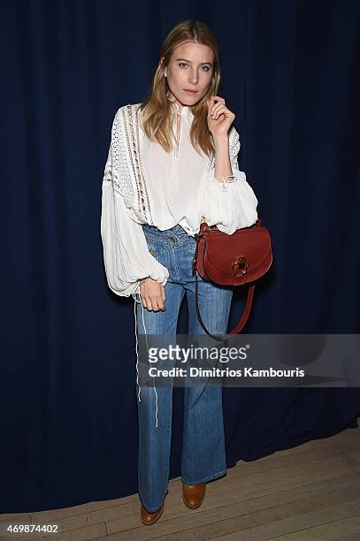 Model Dree Hemingway attends the 2015 Tiffany Blue Book dinner on April 15, 2015 in New York City.