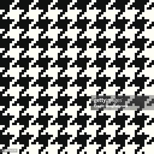 ilustraciones, imágenes clip art, dibujos animados e iconos de stock de seamless vector pata de gallo - pata de gallo