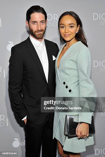 Actors Iddo Goldberg and Ashley Madekwe attend Dior And I Los Angeles Premiere at LACMA on April 15, 2015 in Los Angeles, California.