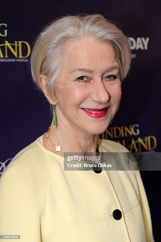 "Finding Neverland" Broadway Opening Night - Arrivals & Curtain Call