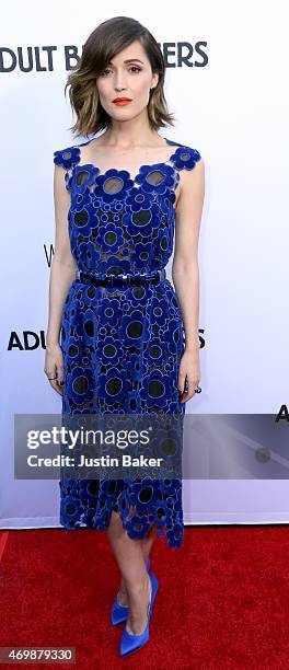 Actress Rose Byrne attends the premiere of RADiUS' "Adult Beginners" at ArcLight Hollywood on April 15, 2015 in Hollywood, California.
